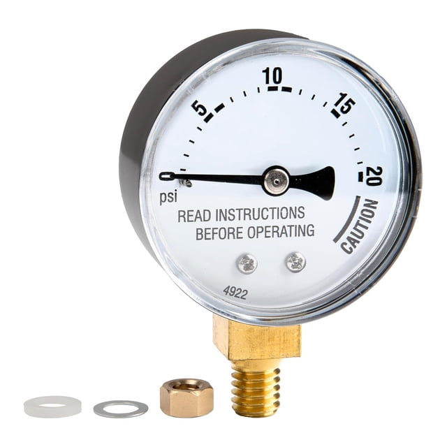 HLONK Stainless Steal Cooker Pressure Guage Replacement for Presto 85772 Pressure Cooker Canner Steam Gauge 82237 82121- Fit Presto Canner Models 175107 01755 0175510 178001 178005
