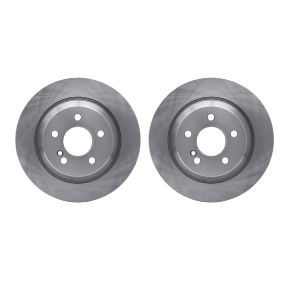 Dynamic Friction Company Rear Brake Rotors 6002-63031