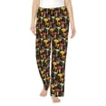 thumbnail image 1 of Fotbe Mushrooms And Fern Stems Pantalones de Pijama para Mujer, Pantalones de Dormir, Pantalones Pj con Cordón y Bolsillos-X-Large, 1 of 6