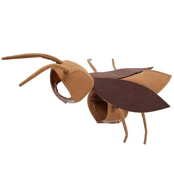 Cockroach Theme Pet Funny Costume Cats Cosplay Prank Cockroach Clothes for Puppies Halloween Party Accessories