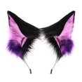 thumbnail image 5 of Traje de cola con orejas de zorro, aro de pelo bonito de animal, sombreros de perro, gato, Lobo, fiesta de halloween, cosplay, decoración de disfraces para festivales de Navidad, 5 of 5