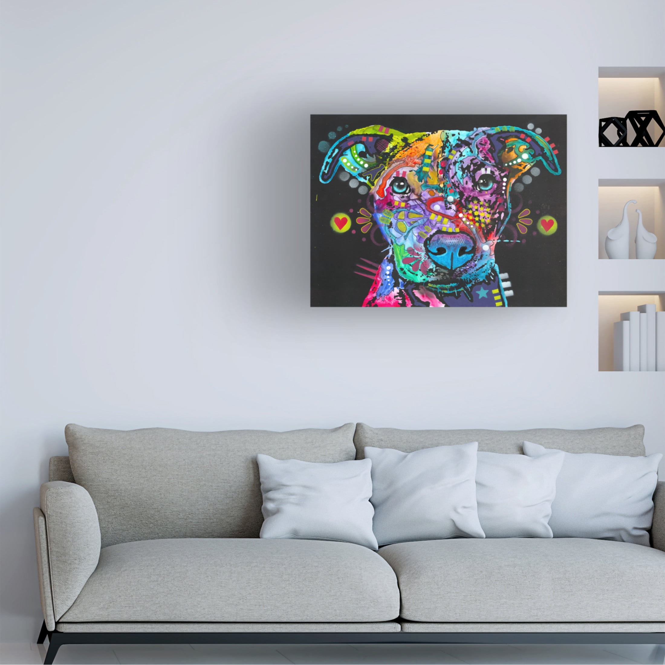 Canvas Wall Art - Dean Russo 'Light My Way' Wall Art for Living Room, Bedroom, or Office Décor by Trademark Fine Art - 19 x 14 Inches