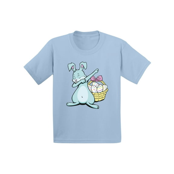 Awkward Styles Dabbing Easter Bunny Toddler Shirt Easter Shirt for Kids Easter Bunny Tshirt Funny Easter Gifts Easter Holiday Shirts Easter Outfit for Toddler Girls Easter Tshirt for Toddler Boys