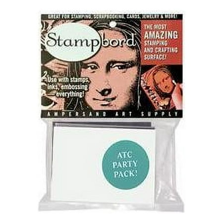Ampersand Artist Trading Card Pack - 2 1/2'' x 3 1/2'' x 1/8'', Stampbord, Pkg of 16