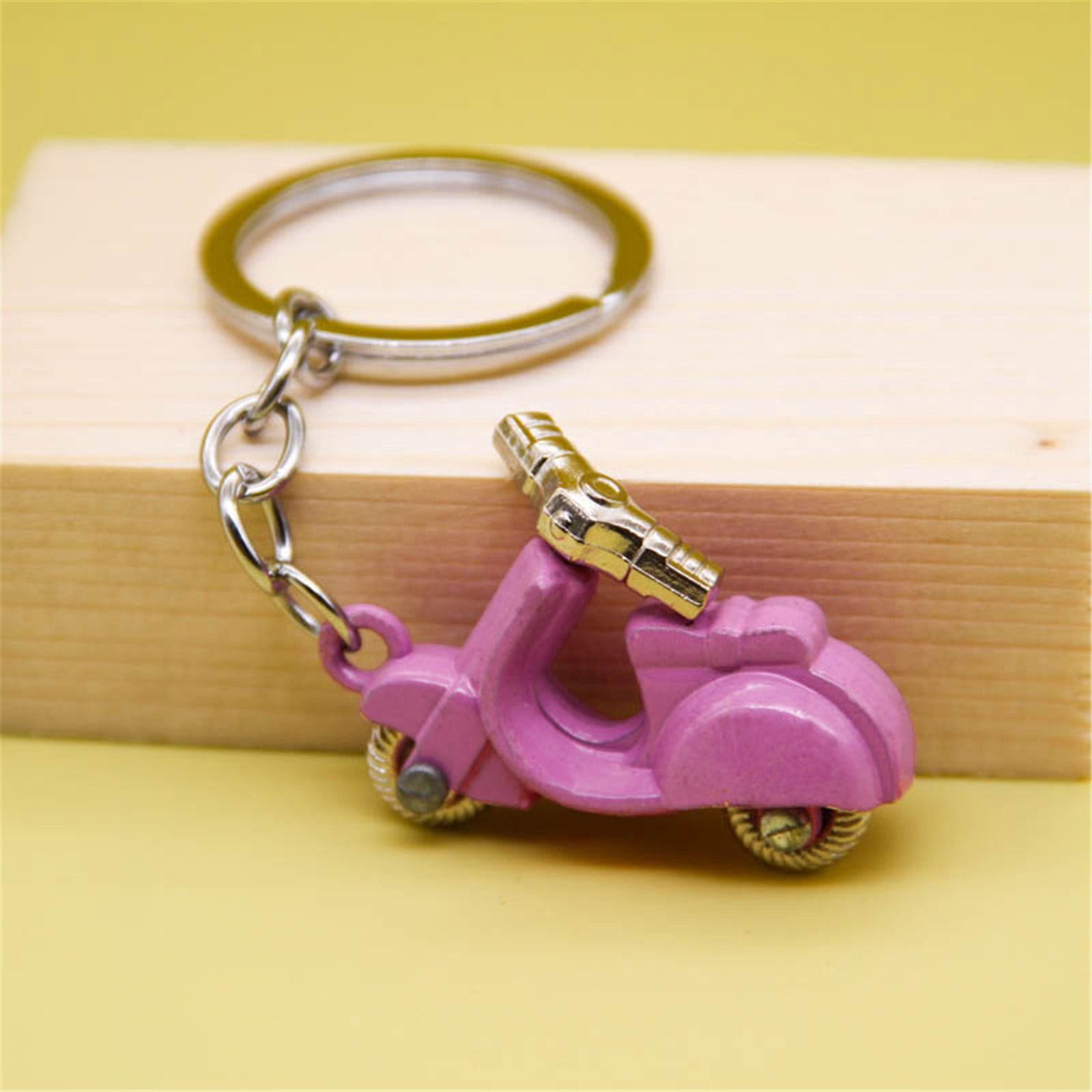  ERINGOGO 6 pcs Scooter keychain key rings for car keys micro  scooter metal decor scooter party favors scooter : Automotive