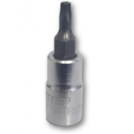 

0.25 in. Square Drive Holder TR25 Tamper Proof Torx Bit Satin