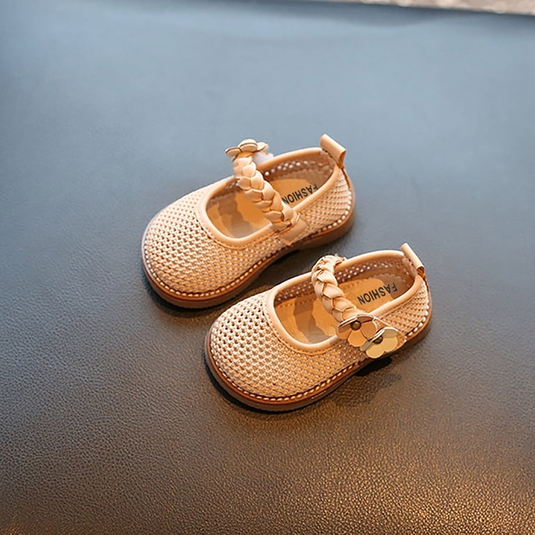 gold dress shoes for infants FDDMis Black Dress Shoes for Girls Toddler Gold Dress Girls' Athletic Shoes  Jelly Shoes Toddler Black Jazz Shoes Kids Girls Waterproof Sandals Size 4