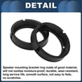 thumbnail image 4 of Anillo espaciador de altavoz Unique Bargains para tweeter, adaptador espaciador de altavoz para Volkswagen Golf MK7 2 Set, 4 of 7