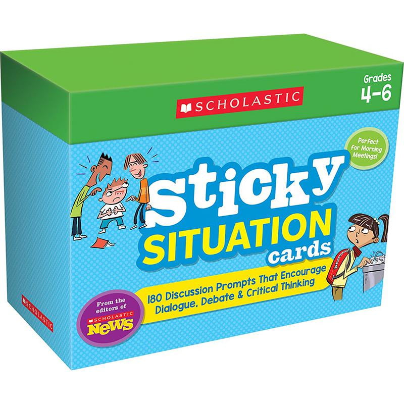 Scholastic News Sticky Situation Cards: Grades 4-6 (2ND) (First Edition)  (Other) 