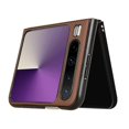 thumbnail image 3 of For Huawei Pura X Case Carbon Fiber Texture Shockproof PU + PC Phone Cover - Green, 3 of 5