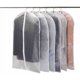 thumbnail image 1 of Fundas para ropa de viaje transparentes y a prueba de polvo, fundas transpirables para guardar y proteger trajes y vestidos en el armario, material PEVA de primera calidad, 6 piezas, 60 x 100 cm, 1 of 5