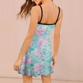 thumbnail image 2 of Flamingo Paradise Print Slip Dress Dresses For Woman Fairy Dress, 2 of 6