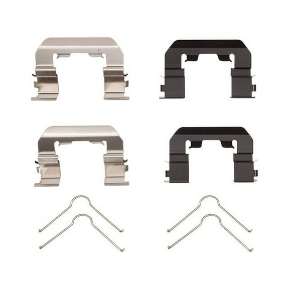 Front Brake Hardware Kit - Compatible with 2013 - 2018 Hyundai Santa Fe Sport 2014 2015 2016 2017