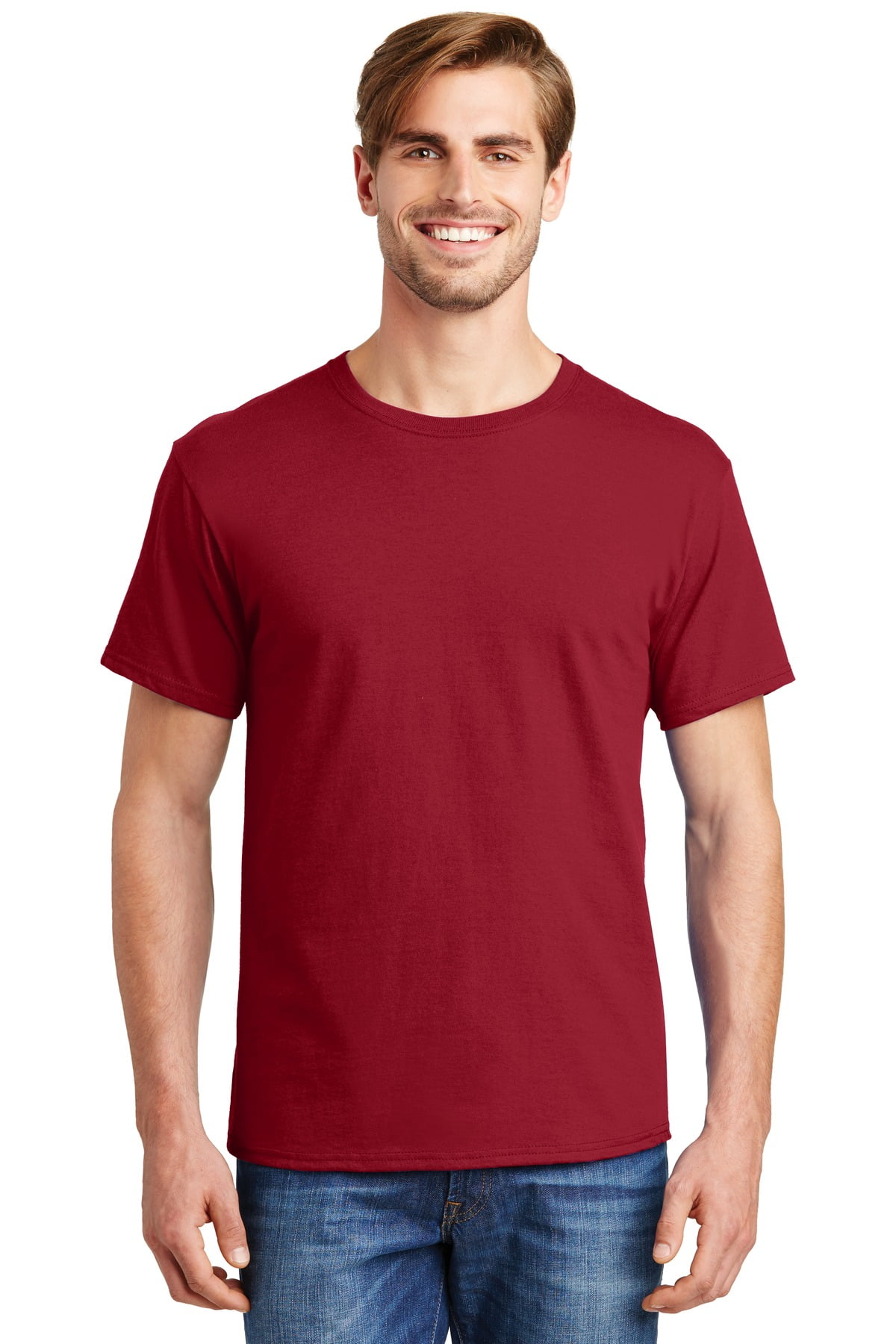 Hanes - Hanes ComfortSoft 100% Cotton T 