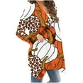 thumbnail image 7 of Fesfesfes Cardigans for Women Halloween Printed Long Sleeve Cardigan Casual Loose Cardigan Printed Tops Cardigan Lightweight Fall Shirt, 7 of 7