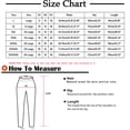 thumbnail image 3 of Puntoco Pantalones casuales largos para hombre Pantalones casuales de moda para hombre de color sólido con cintura elástica y bolsillos en la pierna largos, 3 of 5