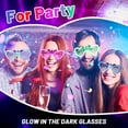 thumbnail image 5 of LINLIN 20 Pack LED Party Glasses, Luminous Toy Glasses Sunglasses Children's Party Glasses Flashing LED Glasses for Children's Birthday Party Favors, 5 of 8