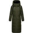thumbnail image 4 of Marikoo Women's Extra-Long Quilted Winter Jacket - Detachable Hood - Calf-Length - Hingucker XIV, 4 of 6