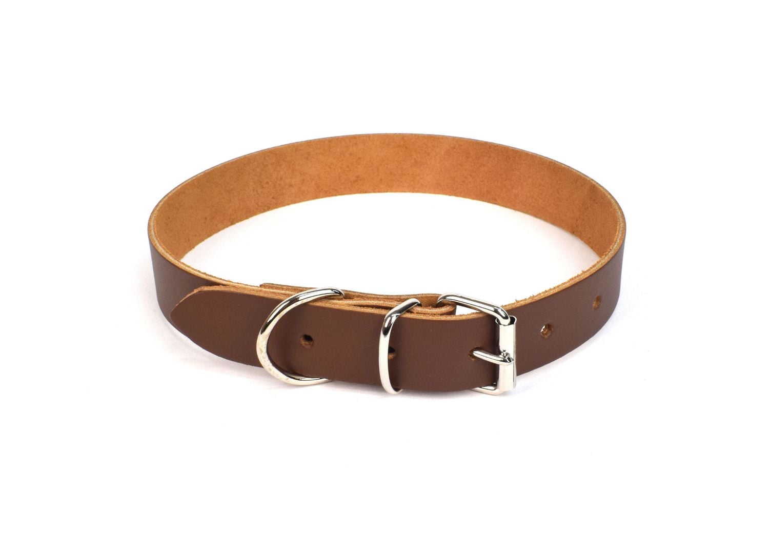 Collier pour chien Canadiana en cuir italien Xtra large