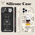 thumbnail image 2 of Listo Stock iPhone 13 12 11 Pro Max X XR XS Max SE2020 8 7 6 6s Plus Case Anime Kaws Silicone Soft Protective Cover, 2 of 4