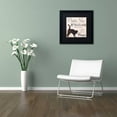 thumbnail image 3 of Trademark Fine Art "Les Chats II" Canvas Art by Color Bakery Black Matte, Black Frame, 3 of 4