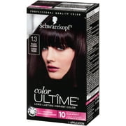 Schwarzkopf Color Ultime Permanent Hair Color Creme Kit, 1.3 Black Cherry, 1 Use