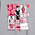 thumbnail image 3 of The Devil Wears Prada - Fashion Sketchbook - Juniors Oversized Graphic T-Shirt, 3 of 5