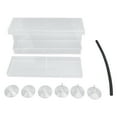 thumbnail image 2 of Transparent Plastic Window Bird Feeder Suction Cup Mounted Cute Bird House for Home, 2 of 7