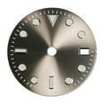 thumbnail image 1 of Esfera de reloj de 29 mm para movimiento NH34 Gmt, esfera de reloj portátil práctica y moderna Gris, 1 of 8