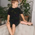 thumbnail image 4 of Balery Chemistry Formulas Conjunto de Pijama Infantil de Manga Corta con Estampado – Ropa de Dormir de Algodón Suave-Large, 4 of 6