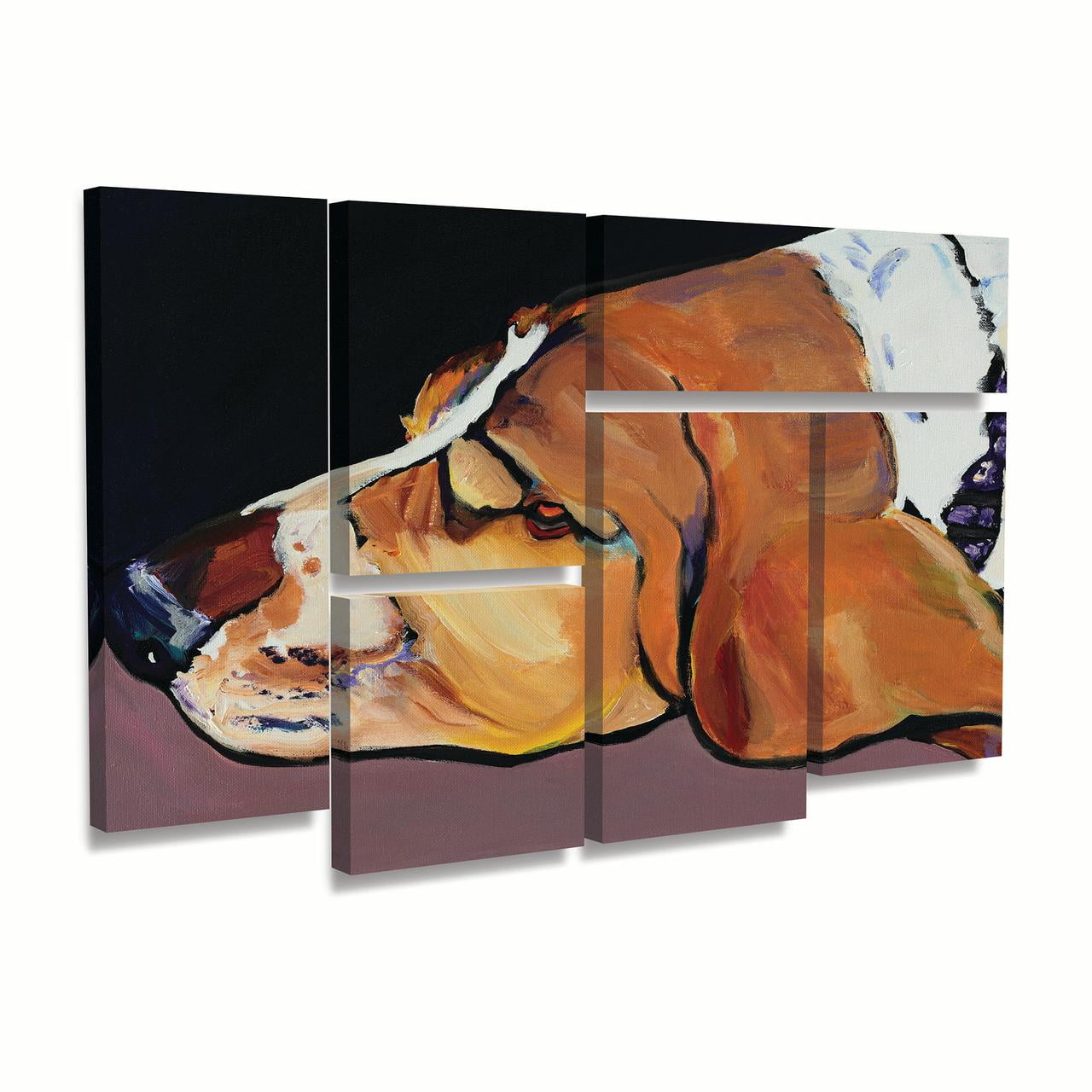 Trademark Fine Art 'Farley' Canvas Art by Pat Saunders-White