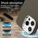 thumbnail image 3 of For iPhone 14 Pro Case Cell Phone Hybrid Back Cover Carbon Fiber Texture - Grey, 3 of 5