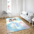 thumbnail image 4 of Happy Birthday Cute Puppy Australian Shepherd with Cake Gifts Party Hat Indoor Rug Aussie Dog Lover Gifts Carpet Living Bed Room Sofa Home Decor - 00029, 4 of 5