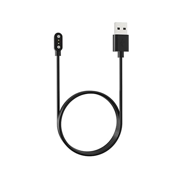 xixishop Smartwatch Charging Cable,Universal Smart Watch Charging Line Magnetic USB Charger Cable Smartwatch Accessory 2 Pin Spacing 2.84 mm for Smart Sport Watch (2 Pin 2.84 mm)