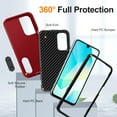 thumbnail image 3 of TECH CIRCLE for Samsung Galaxy A16 5G Hybrid Case with KickStand,Heavy Duty Protection Shockproof/Dustproof/Drop Proof Anti-Scratch Slim Protective Durable Case Hard Cover for Women Men,A, 3 of 9