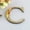 C, variant on Home Wall Decor DIY 3D Mirror Acrylic Letter Wall Sticker 26 Letters Wall Art Sign Removable Gold Alphabet Decal for Home Office Living Room and Bedroom Decor
