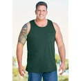 thumbnail image 3 of KingSize Men's Big & Tall Shrink-Less Lightweight Pocket Tank - L, Navy, 3 of 3