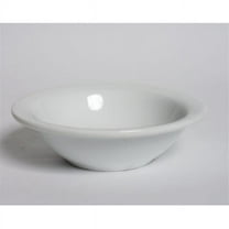 Tuxton China ALD-063 Alaska 6.38 in. Grapefruit Bowl - Porcelain White  - 3 Dozen