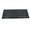 thumbnail image 2 of Clavier Rétro-Éclairage Entrée Clé d'Ordinateur de Bureau à la Maison Rétro-Éclairé Pas de Carte de Point Sans Point Bâton Claviers de Remplacement pour les Ordinateurs Portables HP EliteBook 820G3, 2 of 9