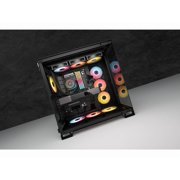 CORSAIR RS120-R ARGB 120mm PWM Reverse Fans Triple Pack – Reverse Fan Blade – Eight Vibrant RGB LEDs – Magnetic Dome Bearing – Daisy-Chain 4-Pin PWM and +5V ARGB Connections