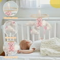 thumbnail image 4 of Baby Crib Mobile Soft Plush and Wood Nursery Mobile Cute Baby Bed Bell Charming Nursery Decor for Infant Newborn Boy Girl, 4 of 10