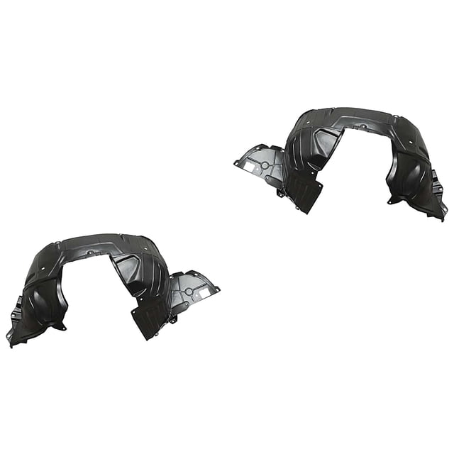 Par de Tolvas/Loderas Salpicaderas Tiida 2007 A 2018 Nissan Del Plástico Genérica .