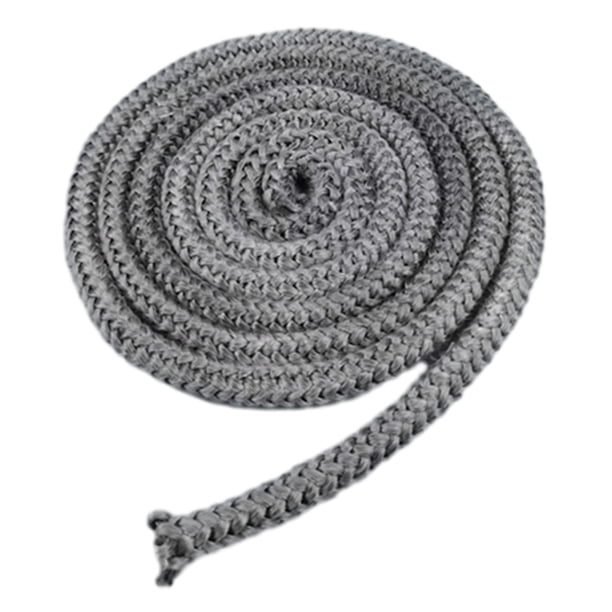 Cuerda de sellado para chimenea, cuerda resistente al fuego para estufas de leña, juntas para ventanas 039 pulgadas x 118 pulgadas