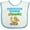 White and Blue, variant on Inktastic Construction Worker in Training Boys or Girls Baby Bib
