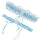 thumbnail image 2 of Ligas blancas para novia (2 piezas), liga de boda para novia, liga de encaje elástica, conjunto de liga de boda para novia, correa de media de encaje, 2 of 4