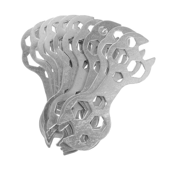 10 Pcs Professional Bike Tool Hex Wrench Tire Bikes Vélos Spanner Multi-hole Portable Steel