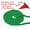 Green, variant on Unique Bargains 20 Feet Tug of War Rope for Adults Teen 3-Strand Natural Twisted Cotton Rope with Flag Green