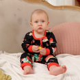 thumbnail image 5 of Usaibhir Matching Family Pajamas Sets Christmas PJ's with Christmas Printed Long Sleeve Tee and Bottom Loungewear Sleepwear, 5 of 9