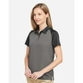 thumbnail image 2 of Team 365 TT21CW Women's Command Snag-Protection Colorblock Polo-Sport Graphite/ Black-M, 2 of 6