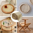 thumbnail image 2 of MYG Rattan Mesh Roll Sheet Webbing Caning Material for Chairs, DIY Furniture Repair, Multi-Size Options 35-60cm Width, 100-200cm Length, Natural Wood Color, 2 of 9